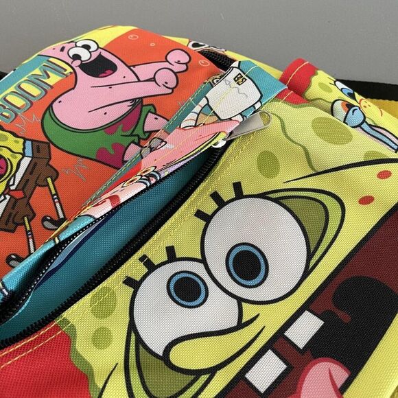 SpongeBob SquarePants Backpack Kids Nickelodeon Patrick Gary New with Tags Ruz - Picture 6 of 9